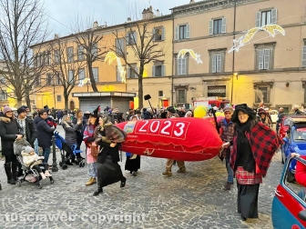 Il percorso della calza della Befana