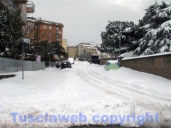 Il Pilastro sotto una montagna di neve