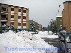 Il Pilastro sotto una montagna di neve