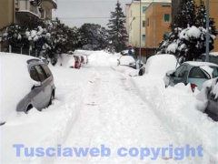 Il Pilastro sotto una montagna di neve