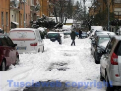 Il Pilastro sotto una montagna di neve
