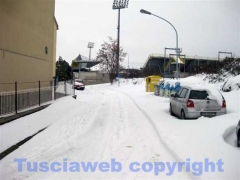Il Pilastro sotto una montagna di neve
