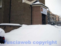 Il Pilastro sotto una montagna di neve