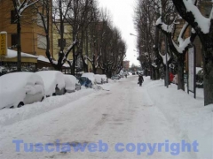 Il Pilastro sotto una montagna di neve