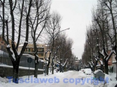 Il Pilastro sotto una montagna di neve