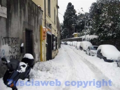 Il Pilastro sotto una montagna di neve