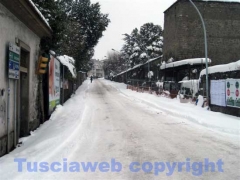 Il Pilastro sotto una montagna di neve