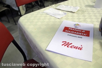 Il pranzo di solidarietà