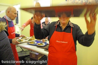 Il pranzo di solidarietà