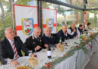 Il pranzo sociale del Sodalizio dei facchini