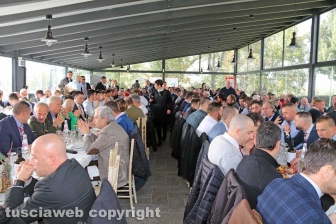 Il pranzo sociale del Sodalizio dei facchini