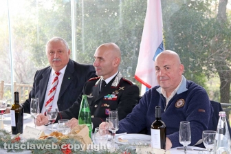 Il pranzo sociale del Sodalizio dei facchini
