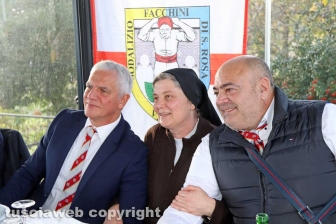 Il pranzo sociale del Sodalizio dei facchini