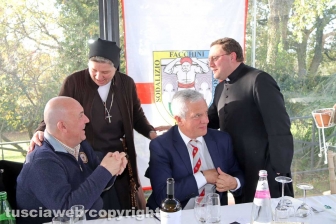 Il pranzo sociale del Sodalizio dei facchini