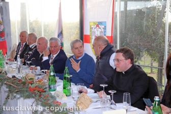 Il pranzo sociale del Sodalizio dei facchini