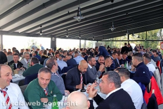 Il pranzo sociale del Sodalizio dei facchini