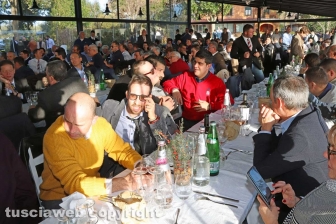 Il pranzo sociale del Sodalizio dei facchini