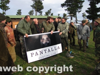 Il pranzo sociale dell\'azienda faunistico-venatoria Pantalla