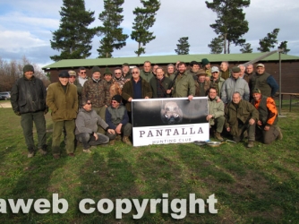 Il pranzo sociale dell\'azienda faunistico-venatoria Pantalla