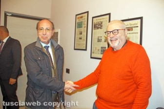 Il prefetto Gennaro Capo in visita a Tusciaweb
