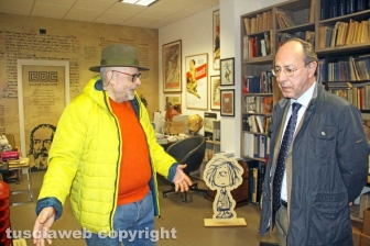 Il prefetto Gennaro Capo in visita a Tusciaweb