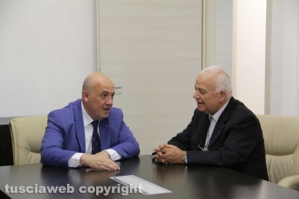 Il prefetto Giovanni Bruno a Villa Immacolata