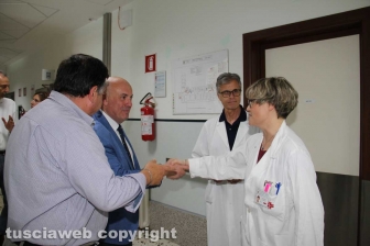 Il prefetto Giovanni Bruno a Villa Immacolata