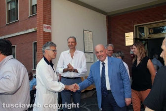 Il prefetto Giovanni Bruno a Villa Immacolata