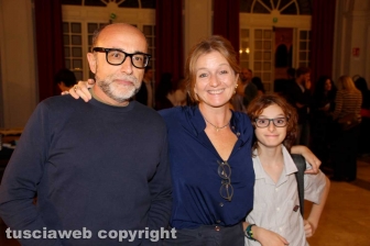 Viterbo - Il premio Mattia Torre - Francesca Rocca con Mauro Morucci