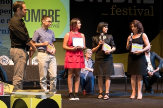 Premio Romiti Junior, i terzi classificati Stefano Simone e Sara Delmirani con le loro insegnanti