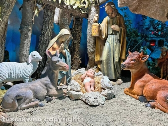 Il presepe di Mario Miralli e l’accensione dell’albero in piazza
