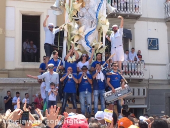 Il presidente del Sodalizio alla festa dei Gigli di Nola