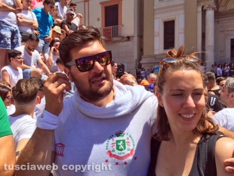 Il presidente del Sodalizio alla festa dei Gigli di Nola