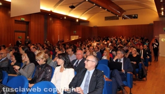 Il presidente della Corte Costituzionale Paolo Grossi all'Unitus