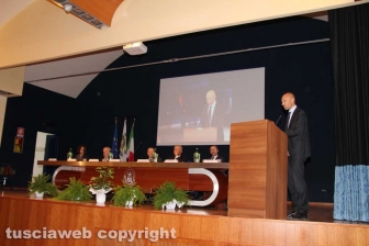 Il presidente della Corte Costituzionale Paolo Grossi all'Unitus