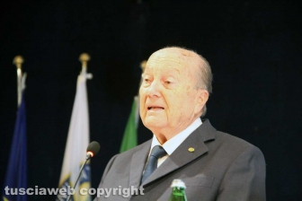 Il presidente della Corte Costituzionale Paolo Grossi all'Unitus