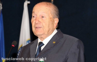 Il presidente della Corte Costituzionale Paolo Grossi all'Unitus