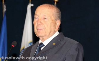 Il presidente della Corte Costituzionale Paolo Grossi all'Unitus
