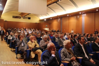 Il presidente della Corte Costituzionale Paolo Grossi all'Unitus