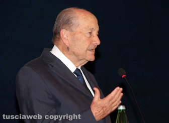 Il presidente della Corte Costituzionale Paolo Grossi all'Unitus