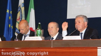 Il presidente della Corte Costituzionale Paolo Grossi all'Unitus