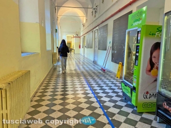 Il presidente Romoli al Ruffini occupato