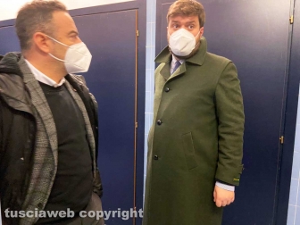 Il presidente Romoli al Ruffini occupato