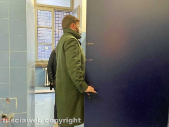 Il presidente Romoli al Ruffini occupato