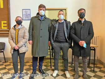 Il presidente Romoli al Ruffini occupato