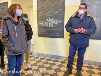 Il presidente Romoli al Ruffini occupato