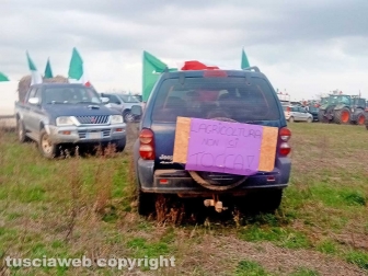 Roma - Gli agricoltori sulla Nomentana