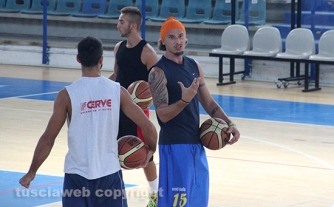 Il primo allenamento della Stella azzurra
