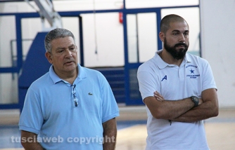 Il primo allenamento della Stella azzurra