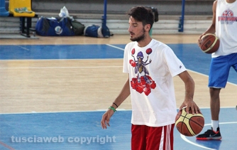 Il primo allenamento della Stella azzurra
